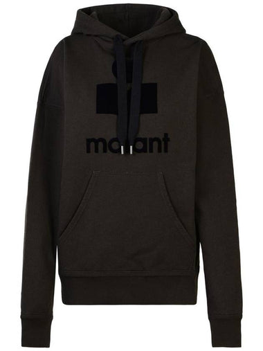 Isabel Marant Étoile 'Mansel' Black Cotton Blend Sweatshirt - ISABEL MARANT ETOILE - BALAAN 1