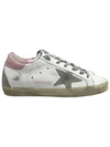 Superstar White Pink Heel Tab Sneakers - GOLDEN GOOSE - BALAAN 3