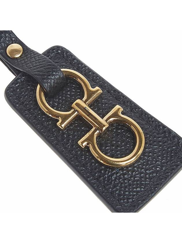 Gancini Keyholder Black - SALVATORE FERRAGAMO - BALAAN 6