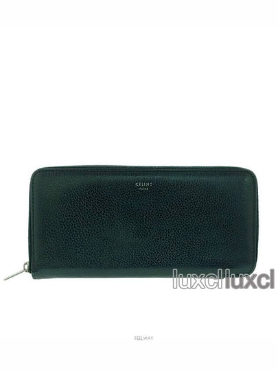 Zipped leather women s long wallet - CELINE - BALAAN 2