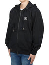 Back logo hooded zip up black - WOOYOUNGMI - BALAAN 4