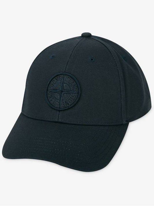 6 Panel Ball Cap Navy - STONE ISLAND - BALAAN 2