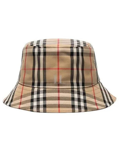 Vintage Check Technical Bucket Hat Beige - BURBERRY - BALAAN 2