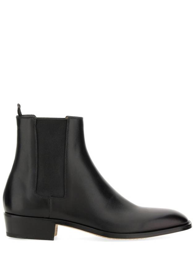 Leather Chelsea Boots Black - PREMIATA - BALAAN 4