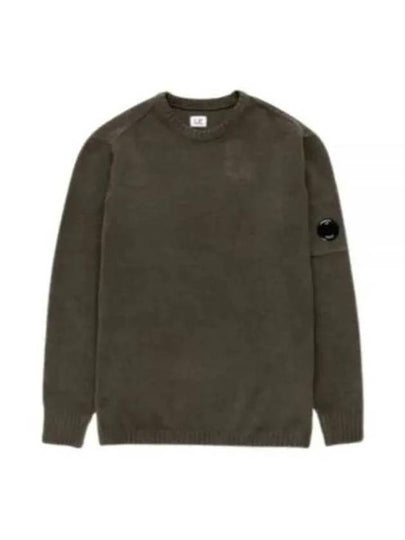 Fleece Knit Top Green - CP COMPANY - BALAAN 2