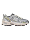 530 Low Top Sneakers Earth Silver - NEW BALANCE - BALAAN 1