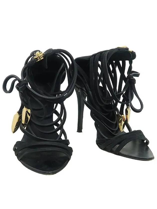 Smith Market black color sandals women s shoes - GIUSEPPE ZANOTTI - BALAAN 1