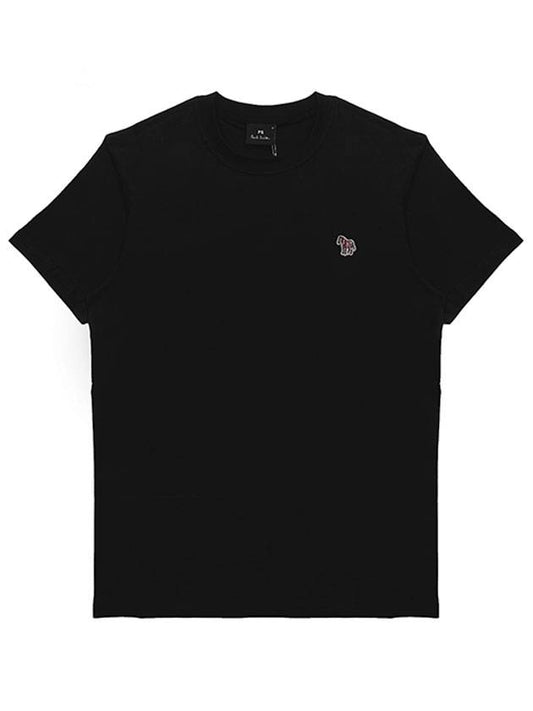 Zebra Waffen Short Sleeve T Shirt Black - PAUL SMITH - BALAAN 1