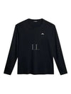 Golf Ade T shirt LS AMJT09271 9999 Men's Ade Long Sleeve T-Shirt - J.LINDEBERG - BALAAN 2