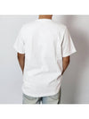 Men s Foxhead Patch Comfort Short Sleeve T Shirt MM00127KJ0118 White - MAISON KITSUNE - BALAAN 3