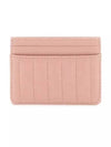 Women's Lola Quilted Leather Card Wallet Dusky Pink - BURBERRY - BALAAN 8