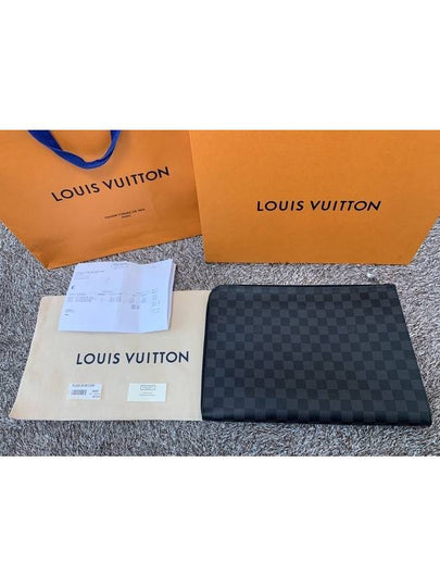 Pochette Jour Damier Clutch Bag - LOUIS VUITTON - BALAAN 2