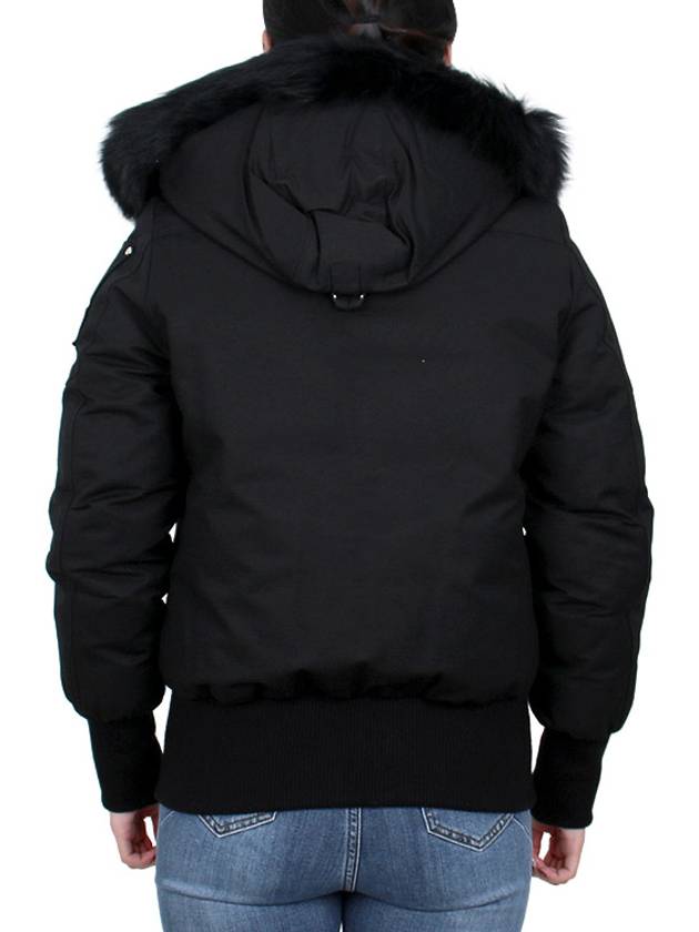 Orginal Debbie Shearling Bomber Jacket Black - MOOSE KNUCKLES - BALAAN 6