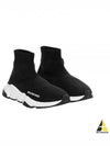 Speed Trainer High Top Sneakers Black - BALENCIAGA - BALAAN 2