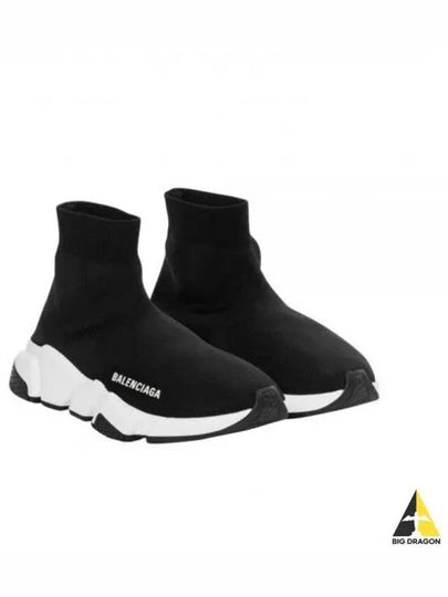 Speed Trainer High Top Sneakers Black - BALENCIAGA - BALAAN 2