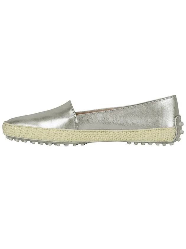 Women's Gommino Driving Shoes Silver - TOD'S - BALAAN 4