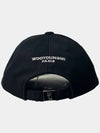 Logo Cotton Ball Cap Black - WOOYOUNGMI - BALAAN 4