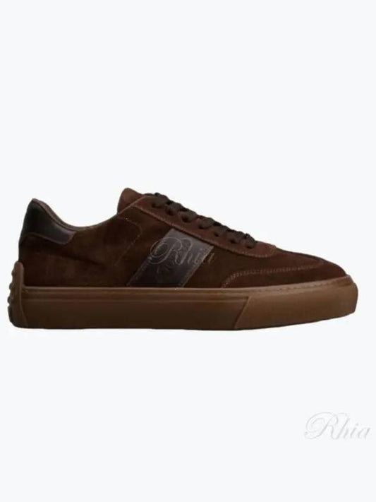 Suede Low Top Sneakers Brown - TOD'S - BALAAN 2