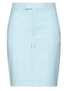 Light Wool Twill A-Line Skirt Blue - BOTTEGA VENETA - BALAAN 2