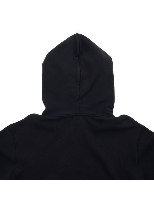 Hands-Off Logo Print Hoodie Black - OFF WHITE - BALAAN 9