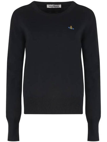 ORB Logo Bea Jumper Knit 1803002S Y001V N401 - VIVIENNE WESTWOOD - BALAAN 1