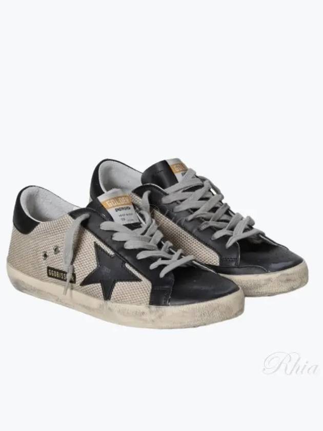 Superstar Low Top Sneakers Milk Black - GOLDEN GOOSE - BALAAN 2