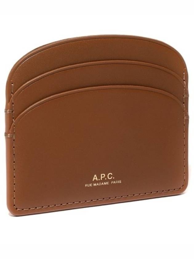 Demi Lune Card Wallet Brown - A.P.C. - BALAAN 2