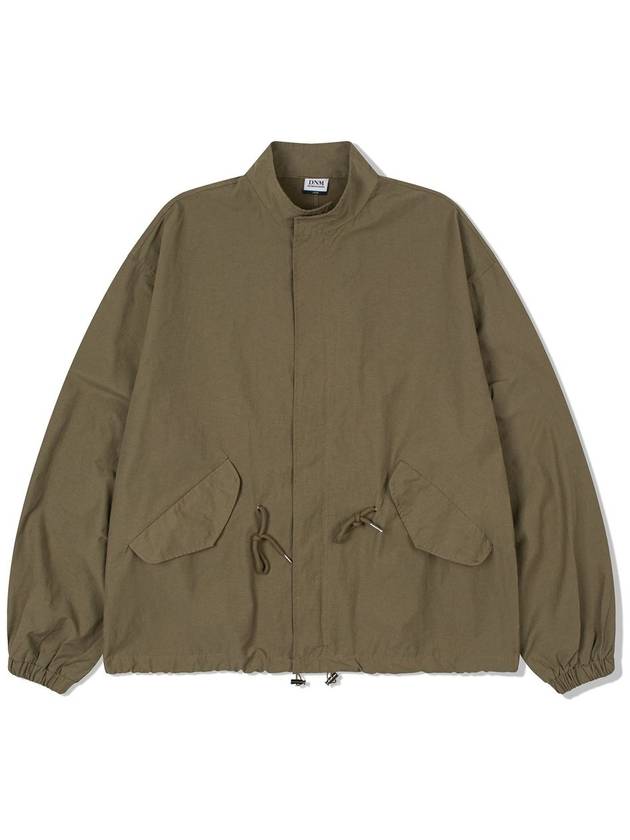 Military Short Fishtail Parka Jacket Khaki - DE GRAND MATIN - BALAAN 3