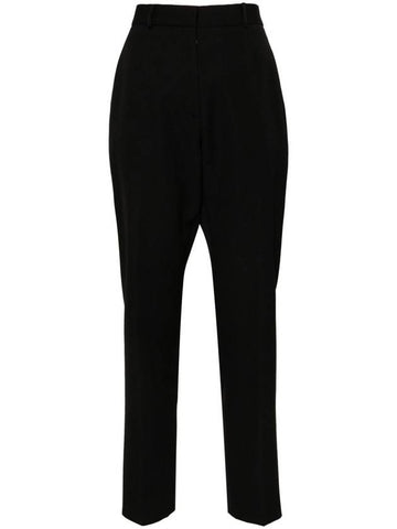 Lanvin Trousers Black - LANVIN - BALAAN 1