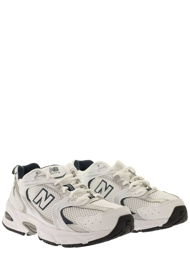 530 Retro Running Low Top Sneakers Navy White - NEW BALANCE - BALAAN 5