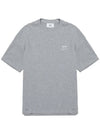 Alexandre Mattiussi Short Sleeve T-Shirt Grey - AMI - BALAAN 3