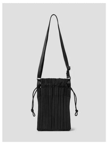 Pleats Please Square Pleated Bag Black Domestic Product GM0024090241631 - ISSEY MIYAKE - BALAAN 1