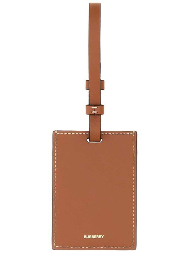 Check Luggage Tag Beige - BURBERRY - BALAAN 3