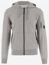 Lens Patch Hooded Jacket Grey - CP COMPANY - BALAAN 1