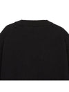 Kids Wappen Patch V-Neck Knit Cardigan Black - STONE ISLAND - BALAAN 5