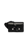 Leather Trunkaroo Crossbody Bag Black - MARNI - BALAAN 1