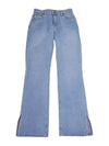 Denim Straight Pants Light Blue - DIESEL - BALAAN 2