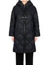 Trefe Quilted Padding Black - MAX MARA - BALAAN 4