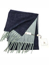 Cashmere Muffler Navy - COLOMBO - BALAAN 4