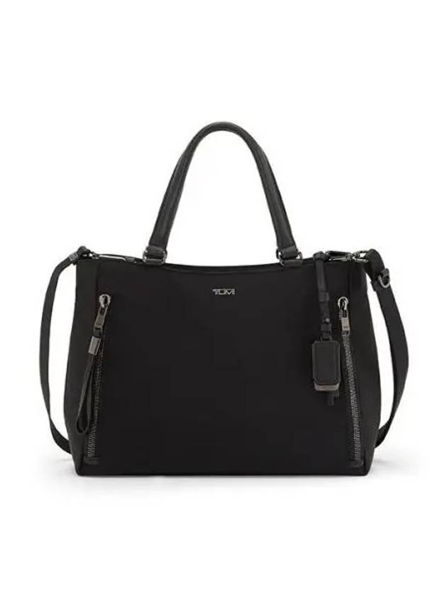 Voyager Valletta Medium Tote Bag Black Gunmetal 146571T522 - TUMI - BALAAN 1