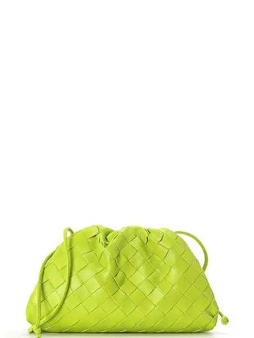 Bottega Veneta Weaving Clutch and Cross Bag 22 Green 585852VCPP17302 - SAINT LAURENT - BALAAN 1