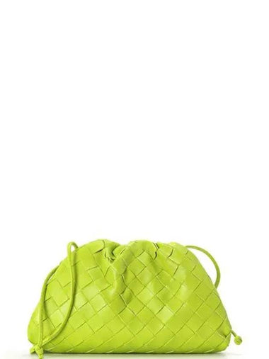 Bottega Veneta Weaving Clutch and Cross Bag 22 Green 585852VCPP17302 - SAINT LAURENT - BALAAN 1