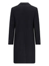 Wool Double Coat Black - AMI - BALAAN 3