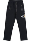 Time Machine Football Cotton Straight Pants Navy - VIVIENNE WESTWOOD - BALAAN 1