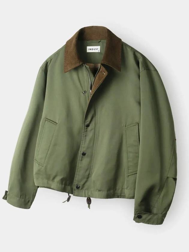 Heritage Half Hunting Jacket Khaki - INDUST - BALAAN 3