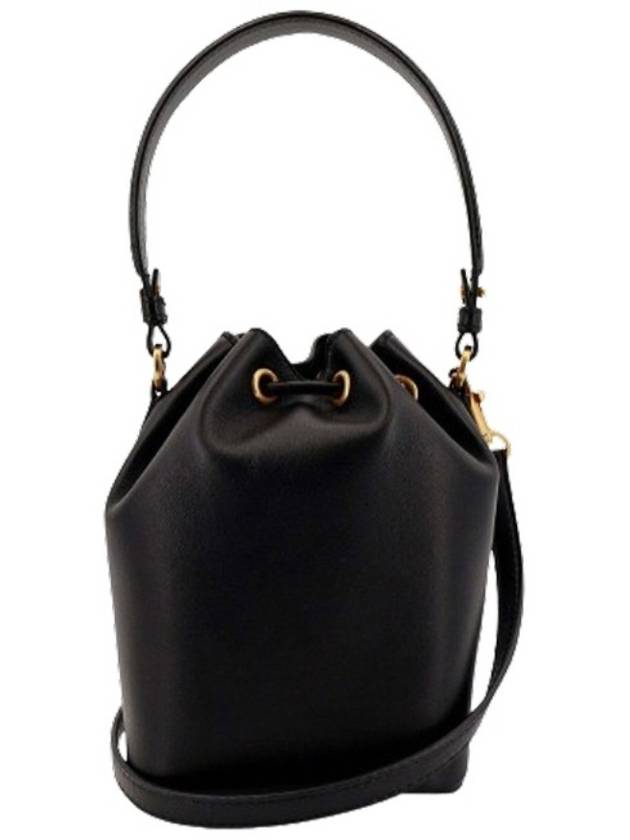 V Logo Bucket Bag Black - VALENTINO - BALAAN 4