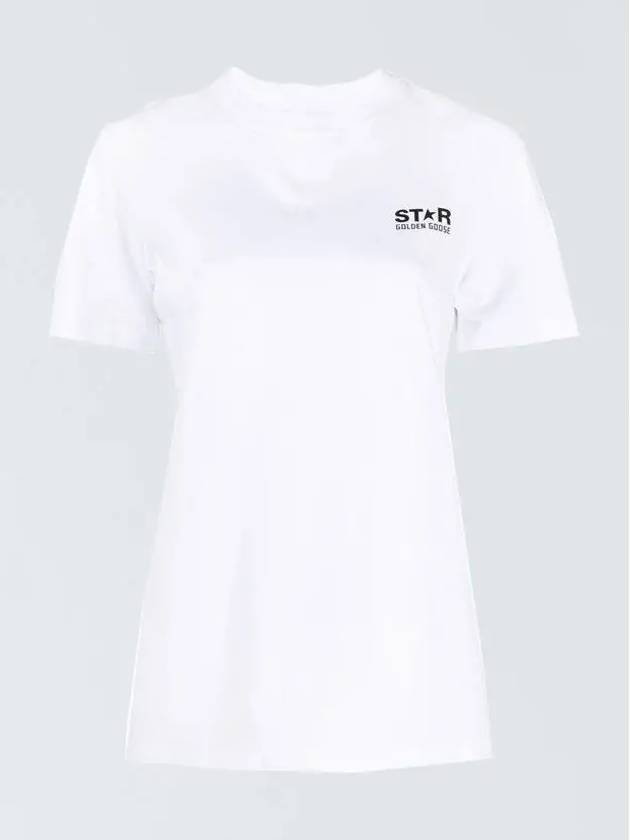 Black Star Collection Short Sleeve T-Shirt White - GOLDEN GOOSE - BALAAN 4