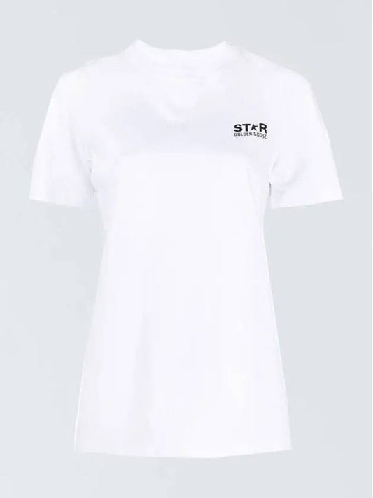 Black Star Collection Short Sleeve T-Shirt White - GOLDEN GOOSE - BALAAN 2