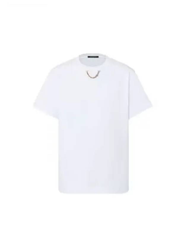 Chain Detail T Shirt 1AFDKP - LOUIS VUITTON - BALAAN 1