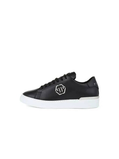 Men's Hexagon Low Top Sneakers Black 270317 - PHILIPP PLEIN - BALAAN 1